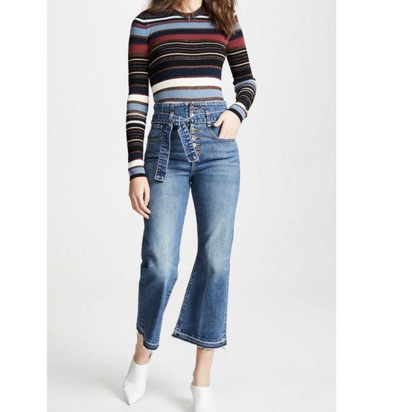 Veronica Beard Marlene Corset Terrain Str8 Leg 27 - Picture 4 of 12